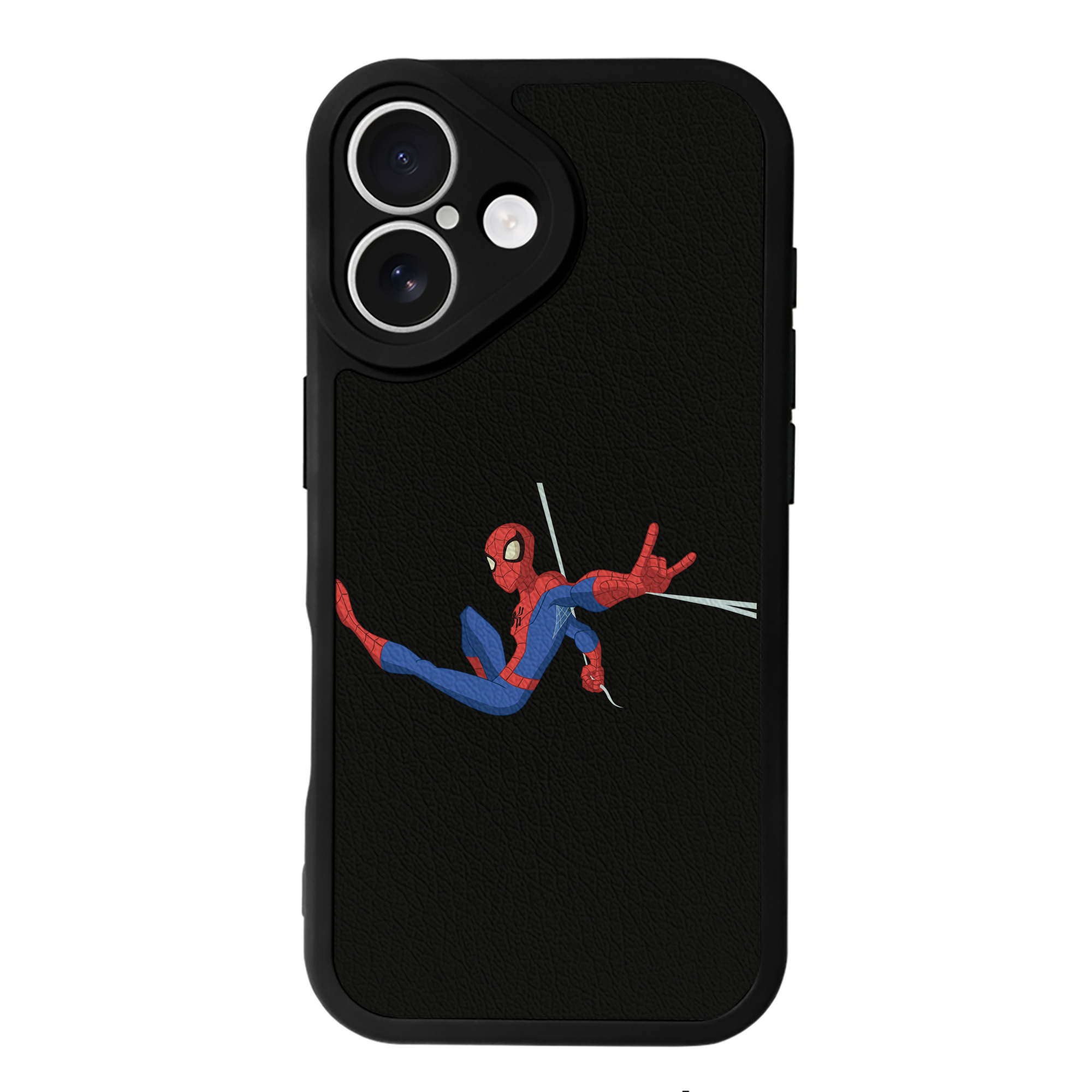 （画像用） アベンジャーズ The Avengers 【iPhone 16シリーズ対応】シリコンスマホケース（レザー調） 材質：シリコン